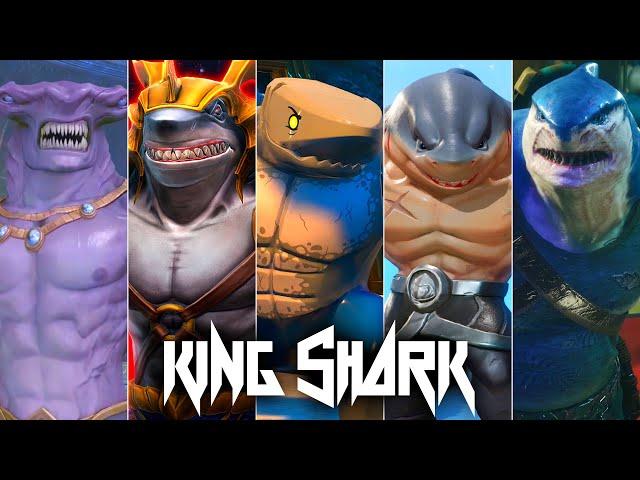 Evolution of King Shark in games