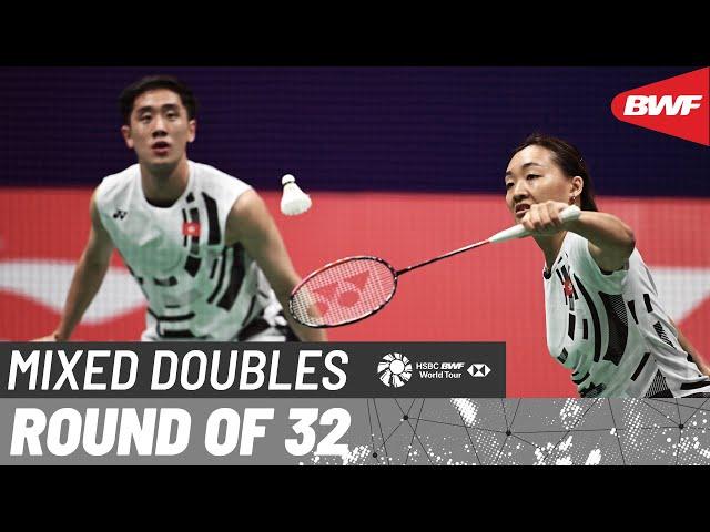 LI-NING China Masters 2024 | Puavaranukroh/Paewsampran (THA) vs. Tang/Tse (HKG) [3] | R32