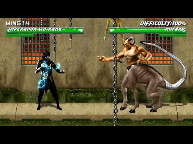 Mortal Kombat Project Solano Edition 2024 - IMPERADOR LIU KANG Gameplay Playthrough