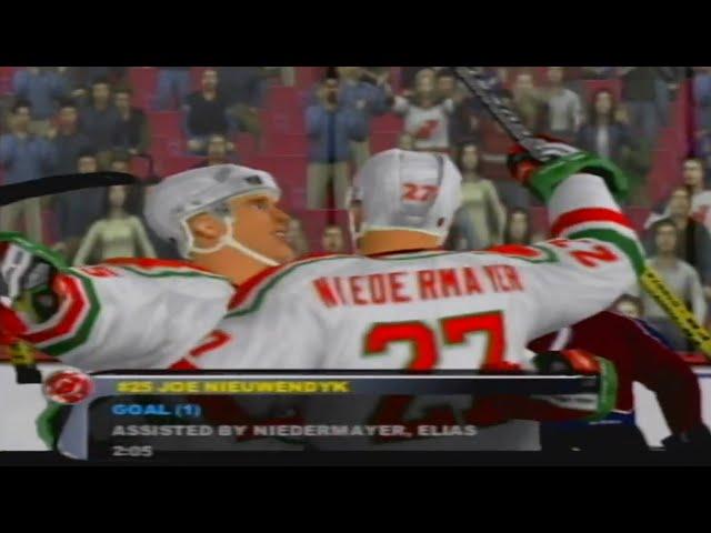 NHL 2003 Goal Joe Nieuwendyk New Jersey Devils (PS2)