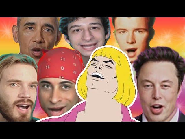 Memes Sing the "HEYYEYAAEYAAAEYAEYAA" (Deepfake meme)