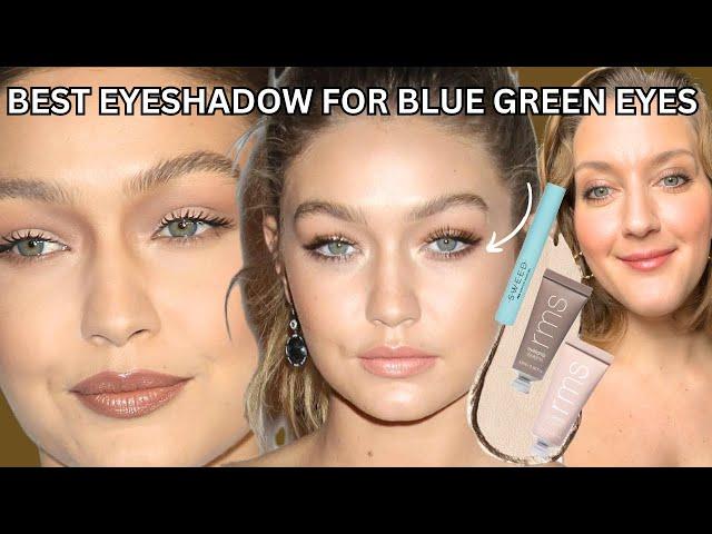 BEST EYESHADOW COLORS FOR BLUE GREEN EYES