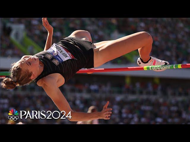 Charity Hufnagel clears way to Paris 2024; Vashti Cunningham wins jump-off for last Olympic spot