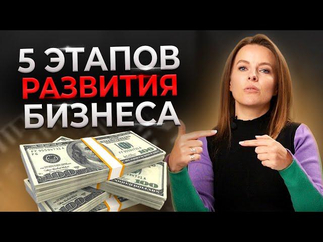 5 этапов развития бизнеса || Как понять, что ваша компания развивается неправильно?