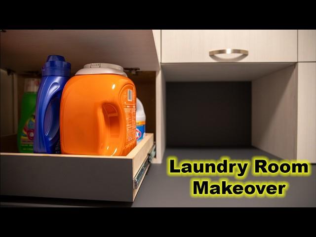 Modern Laundry Room Makeover