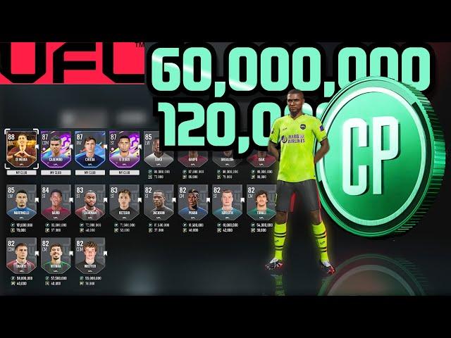 MUST BUY PLAYERS in UFL! Budget (60-120 MILLION CP)