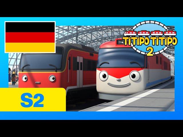 Titipo deutsch S2 #2 Die Langstrecken Tour Teil 2 l Titipo Neue Folgen l Titipo Der Kleine Zug