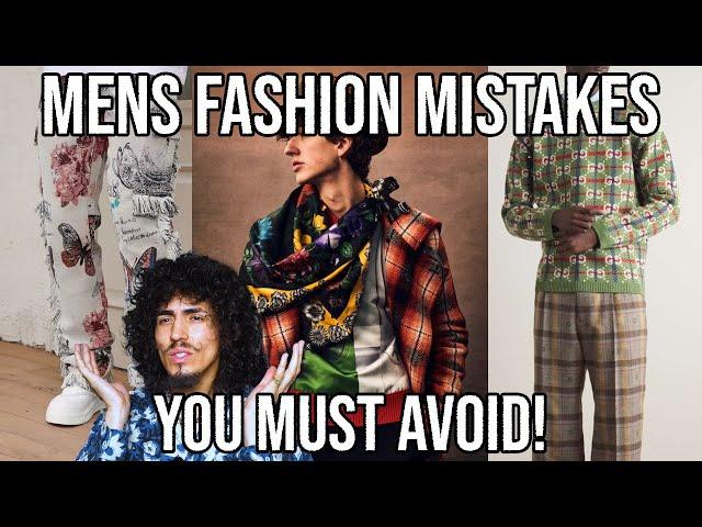 MENS FASHION MISTAKES YOU MUST AVOID! Mens Fashion Trends 2024