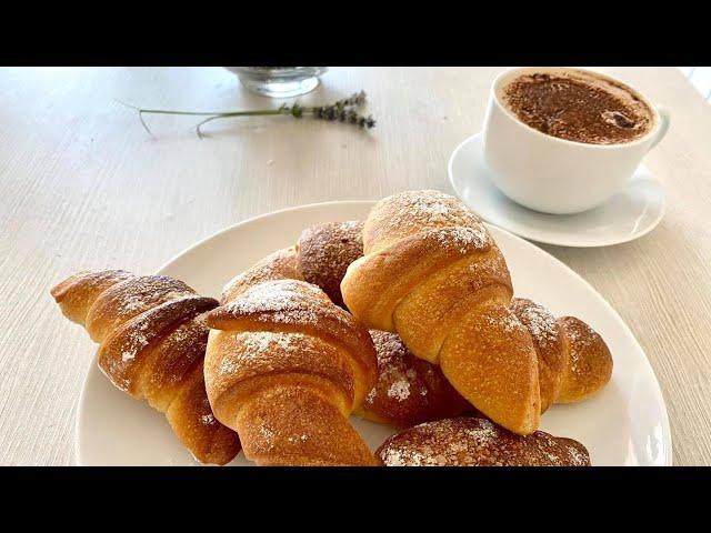 Brioche Cornetti senza Sfogliatura con Lievito Madre, padre, zio e nonno