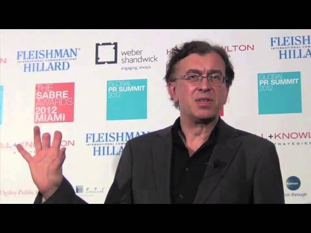Tom Foremski at the Global PR Summit