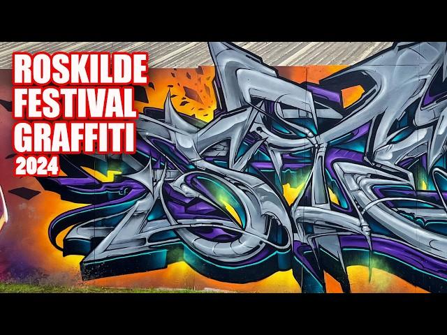 ROSKILDE FESTIVAL GRAFFITI 2024. RAIN OR SHINE