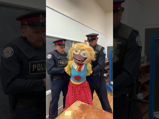 MISS DELIGHT GETS ARRESTED IN CLASS!!