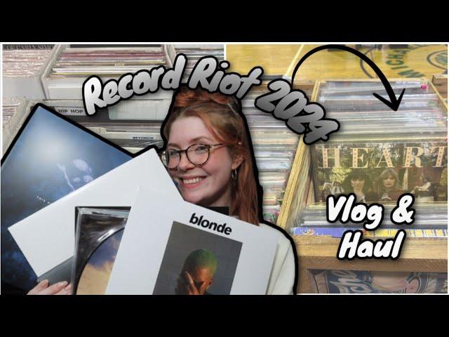 Digging for Vinyl Records at Record Riot 2024 | VLOG & HAUL 