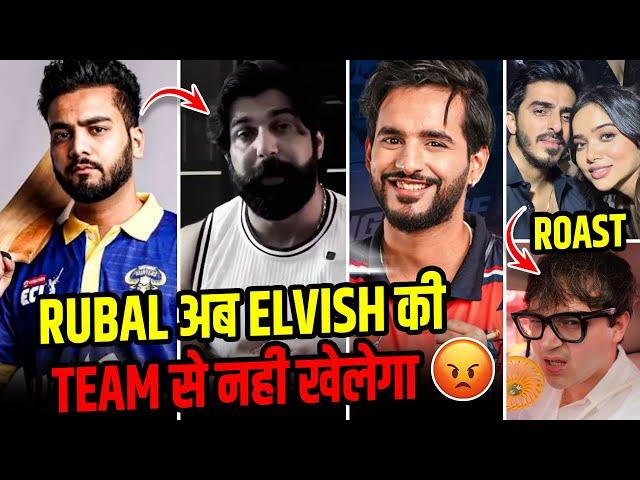 Rubal Dhankar Leave Elvish Yadav Team in ECL  | Vishal Singh Roast Sufi Motiwala