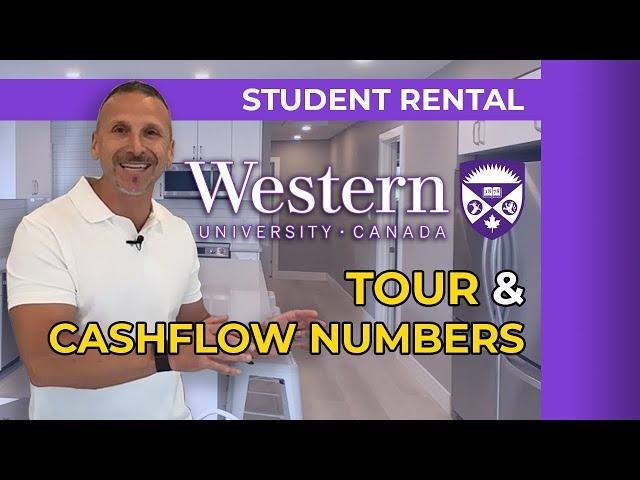 Western University Student Rental Cashflow Breakdown & Tour!