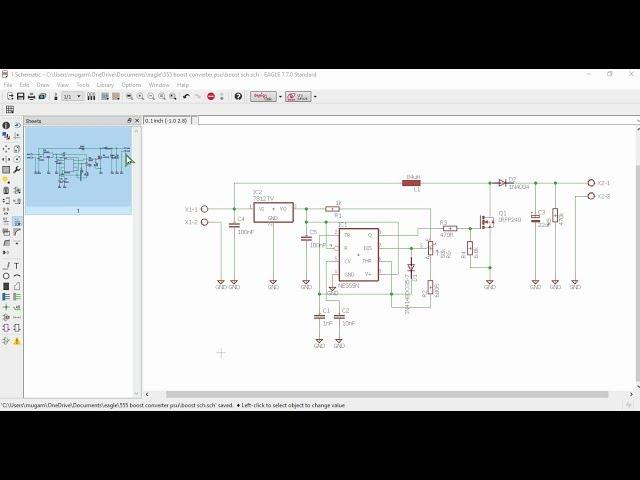 How to make a Circuit on Autodesk Eagle | Complete Beginners Tutorial