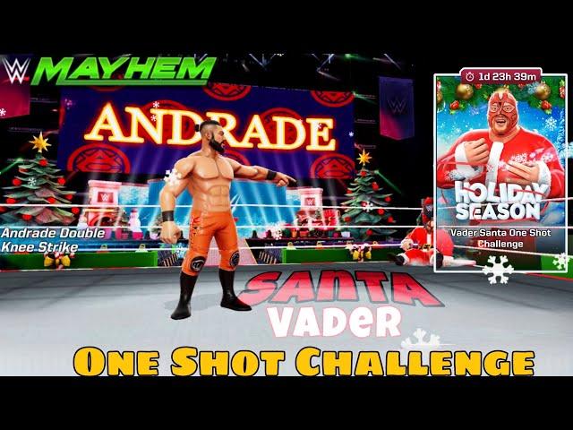 Vader Santa One Shot Challenge Holiday Season WWE MAYHEM