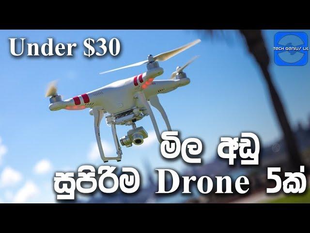 Top 5 Best Drones Under $30 | Sinhala