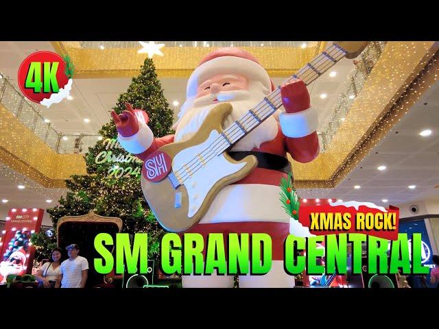 [4K] SM CITY GRAND CENTRAL - CHRISTMAS ROCK DECORATION TOUR!