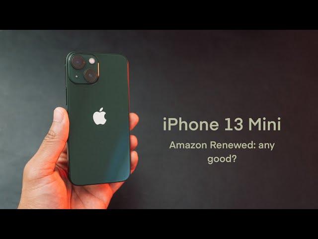 iPhone 13 mini in 2024: Amazon Renewed Unboxing and Review