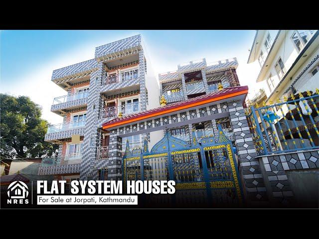 FLAT SYSTEM HOUSES FOR SALE IN KATHMANDU | HOUSE TOUR | #nres #realestate #kathmandu #forsale #tour