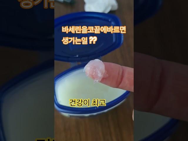바세린을코끝에바르면생기는일 ??향수지속력효과