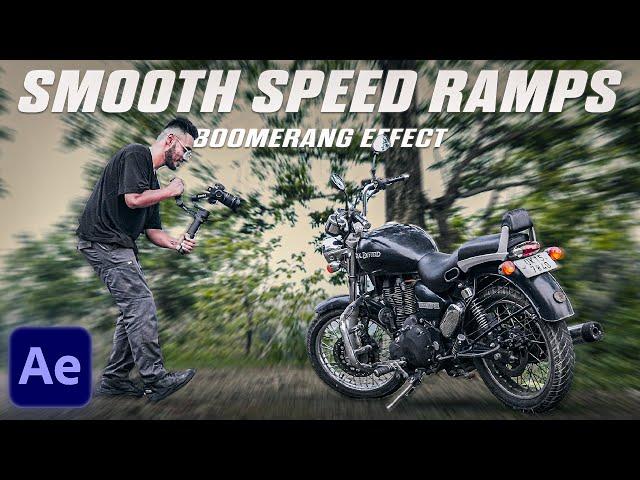 How to Speed Ramp in After Effects | Boomerang effect in After Effects