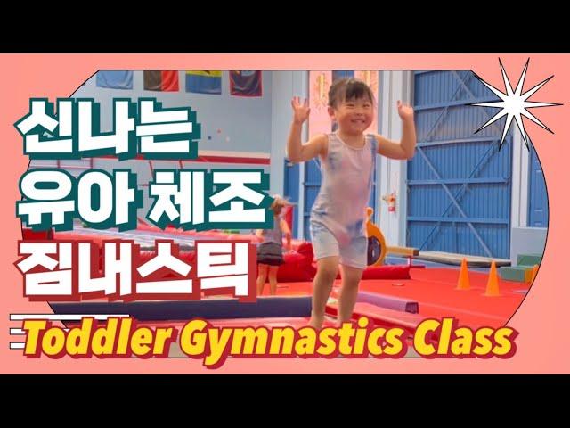 3살 짐내스틱 수업에서는 뭘 하나? 유아 짐내스틱 랜선 체험 해보세요! | Gymnastics Class for Tiny Tots