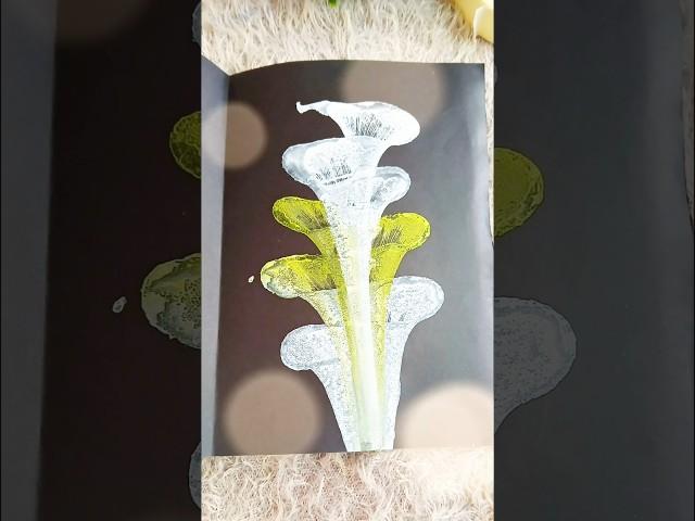 Try This Thread String pull Art #Shorts #shortsvideo #paintingideas #painting #threadart #diy