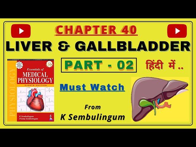 Liver Physiology || Liver anatomy & physiology in hindi (Part - 02) || MEDICOZEE