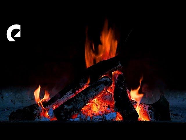 10 Hours of Relaxing Fire Sounds, Fireplace, Bonfire 