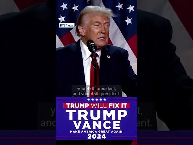 Trump declares victory in US election