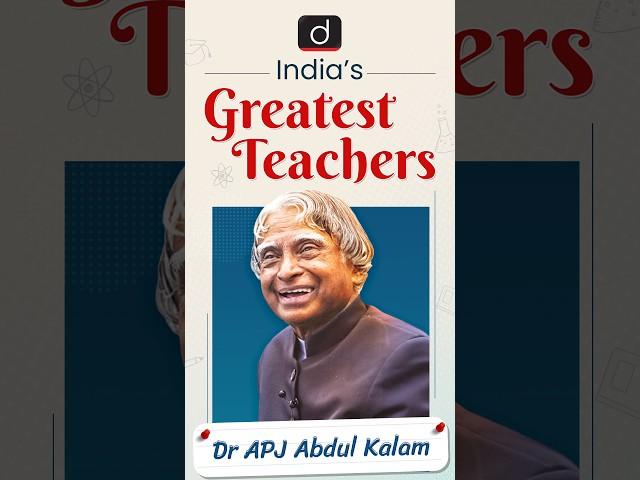 Dr. APJ Abdul Kalam | India’s Greatest Teachers #happyteachersday  #TeachersDay #drishtiiasenglish