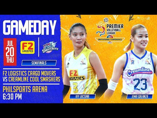 F2 LOGISTICS vs. CREAMLINE - Full Match | Semifinals | 2023 PVL Invitational Conference