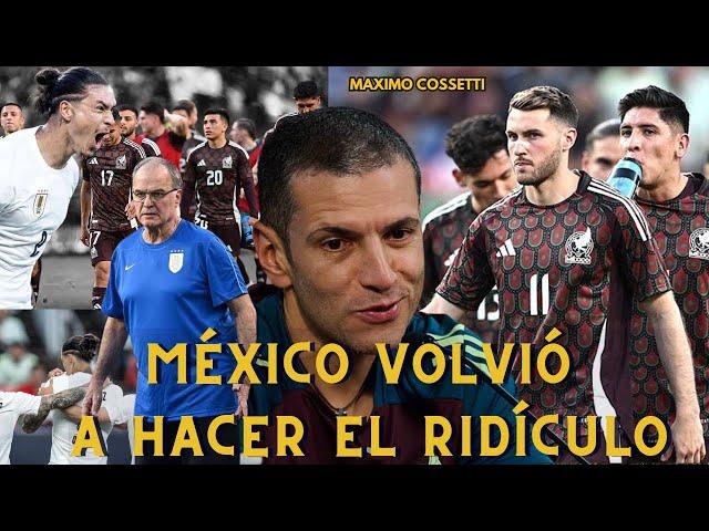 ¿A QUÉ M14RD4 VA MÉXICO A LA COPA AMÉRICA? ¿A HACER EL RIDÍCULO? OTRA VEZ HUMILLADOS, 4-0 VS URUGUAY