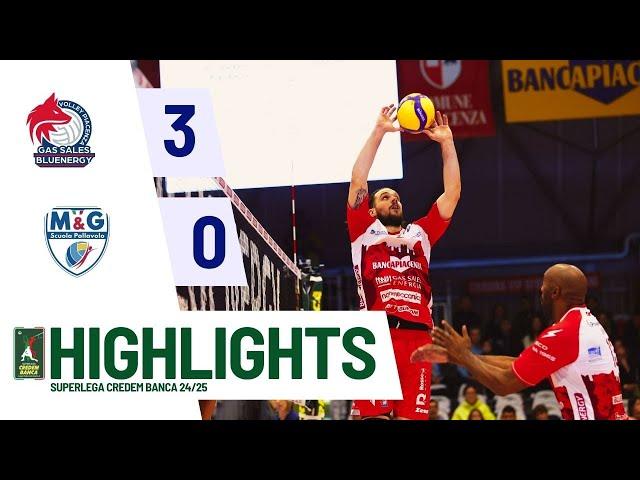 Gas Sales Bluenergy Piacenza vs. Yuasa Battery Grottazzolina - Superlega Credem Banca VBTV Match Hig