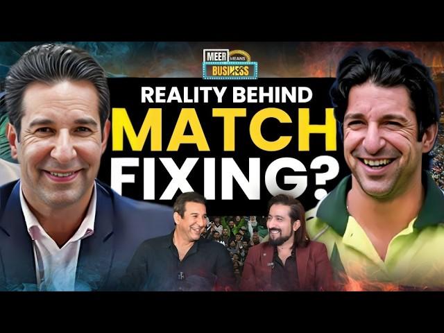 India Pakistan Match Fixing Reality! - Wasim Akram