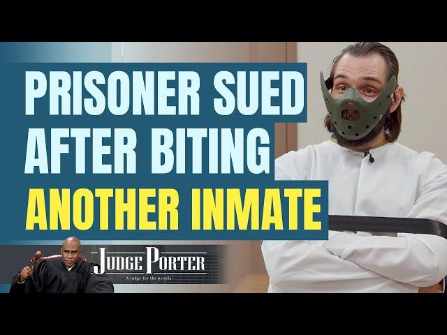 Prisoner Sued By Fellow Inmate After Biting Incident.