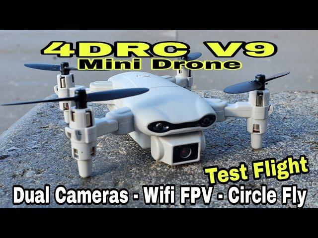 4DRC V9 Mini Drone Unboxing and Test Flight (from Amazon)