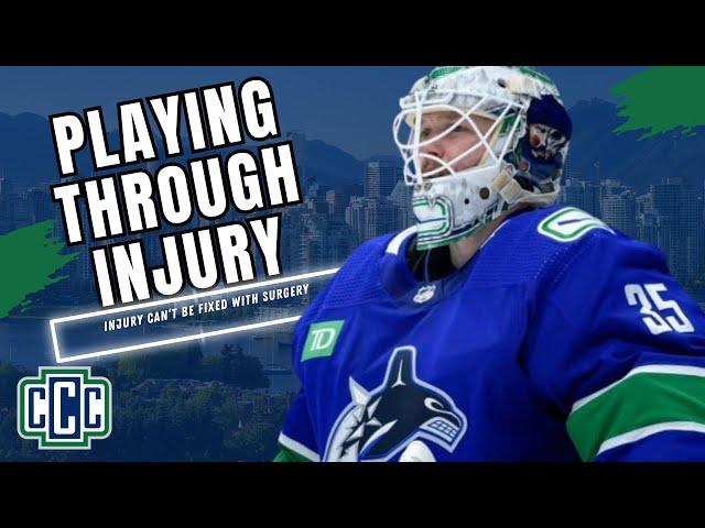 DEMKO WILL HAVE TO PLAY THROUGH PAIN THIS SEASON