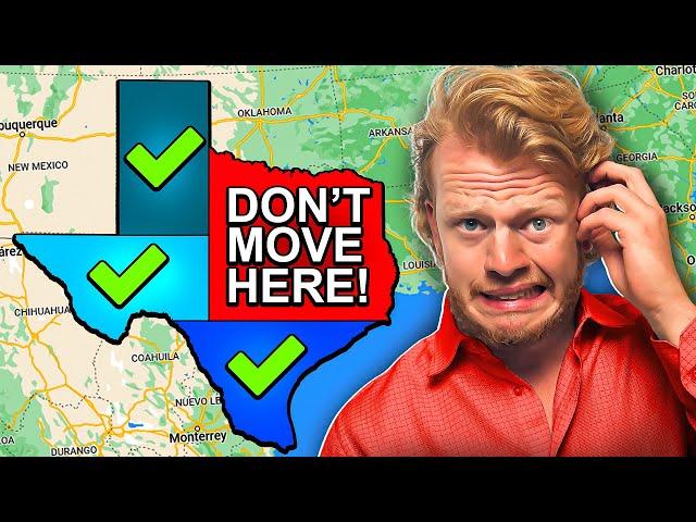 The BEST areas to Move to in Texas (From a Native Texan)