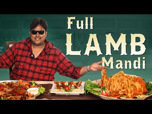 Full Lamb Mandi | Hyderabadi Feast | Capital | Raan Mandi | Biryani | Street Byte | Silly Monks