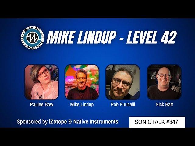 Sonic TALK 847 - Mike Lindup Level 42