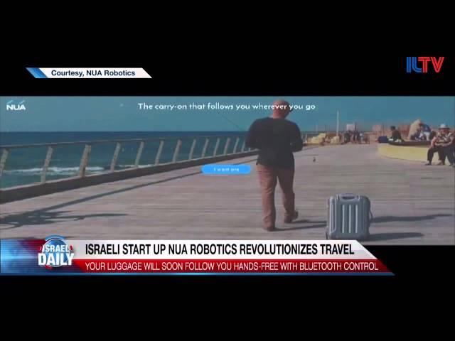 Israeli Company Creates Robot Suitcase