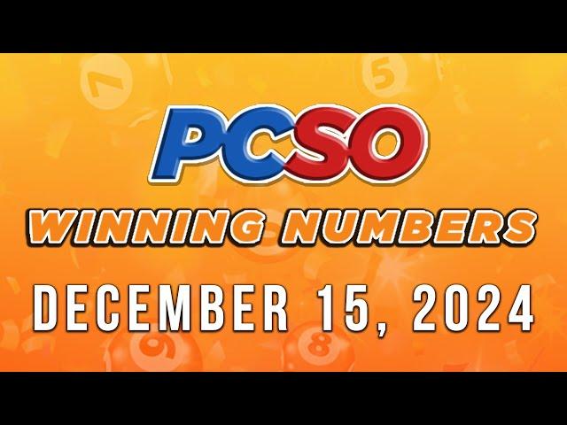 P222M Jackpot Ultra Lotto 6/58, 2D, 3D, and Superlotto 6/49 | December 15, 2024