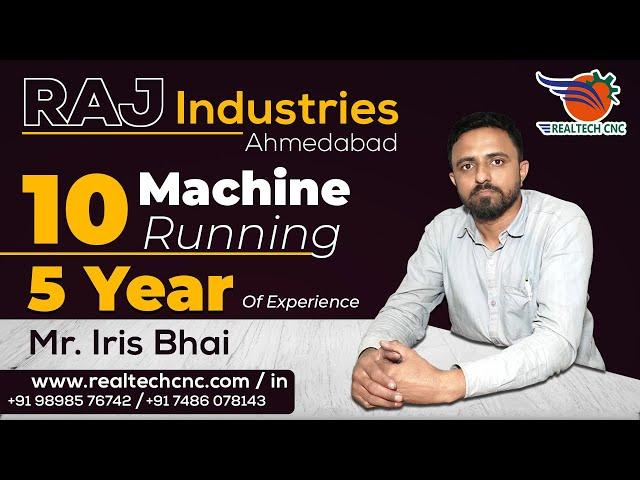 Raj Industries Review | 5 Years of Experience Shared | Realtech CNC Machine VD-318