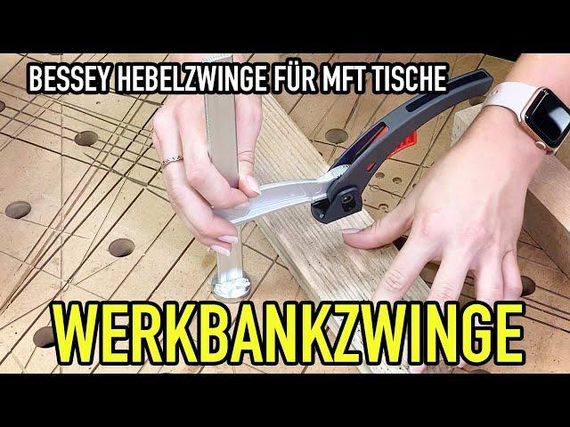 Bessey WERKBANKZWINGE für 20mm Lochraster - Mikes Toolshop