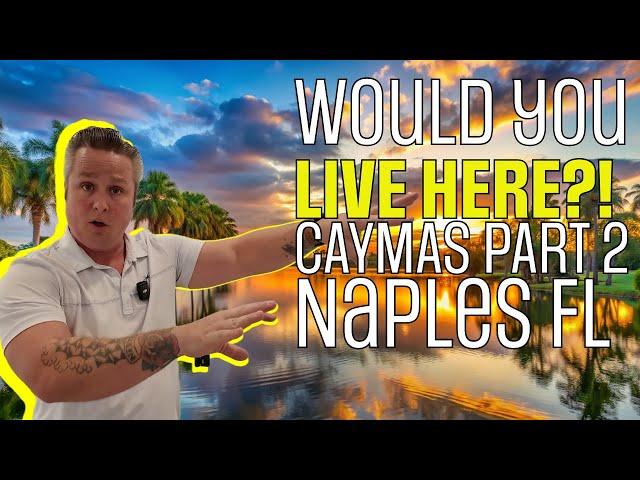 Naples’ NEWEST Luxury Homes! Would You Live Here? | Caymas FL Stock Development Tour | Part 2 of 3