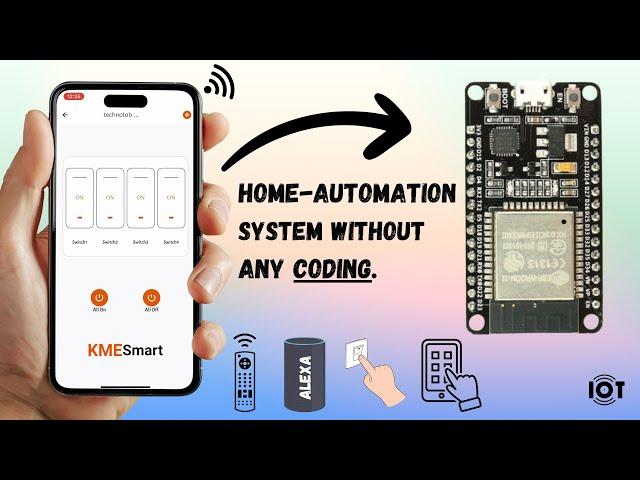 Control Your Home Appliances with KME Smart: No Code Needed!