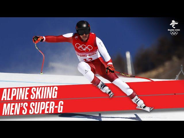 Alpine Skiing Men's Super-G | Full Replay | #Beijing2022